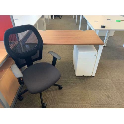 Desk, chair and pedestal combo!