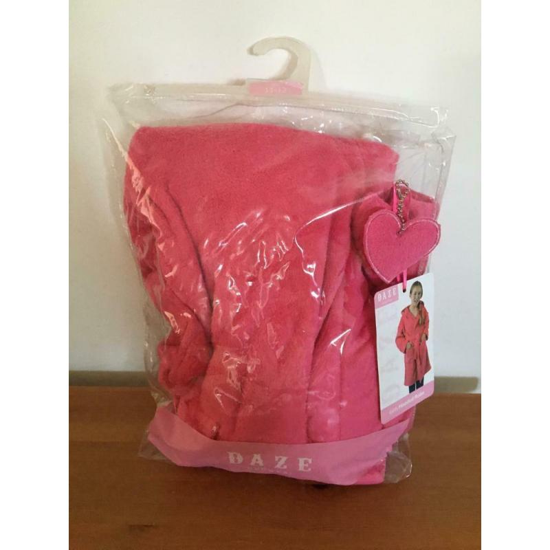 Girls hooded robe