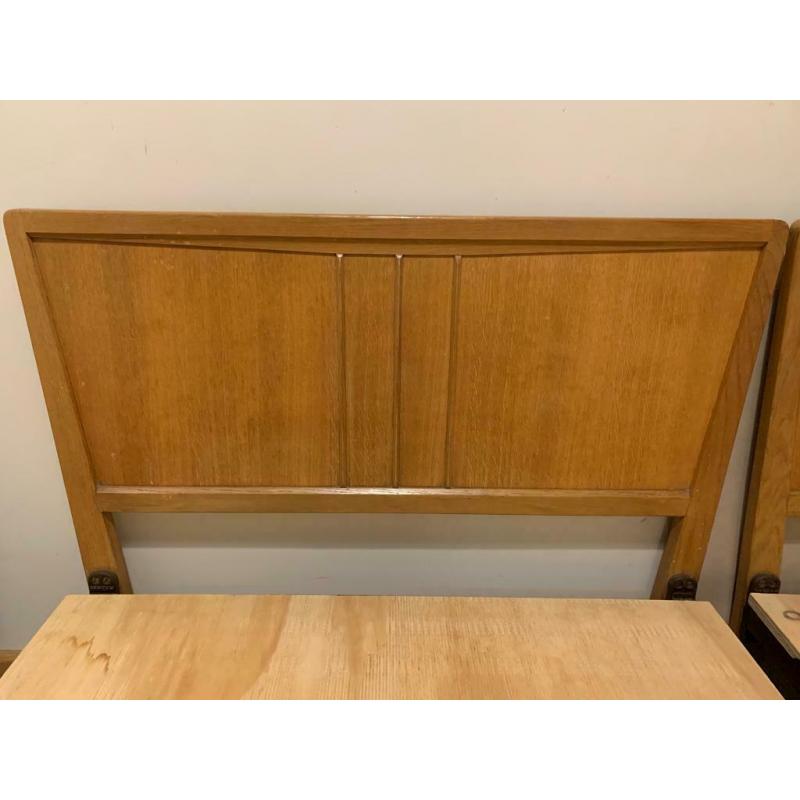 Pair of Mid-century Single Beds