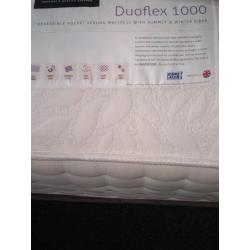 Ottoman storage bed in double, complete bed, can be made in any colour