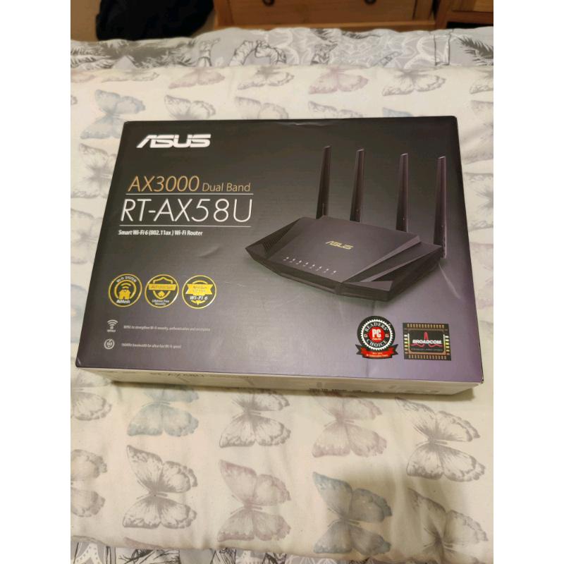 Asus RT-AX58u WiFi 6 router