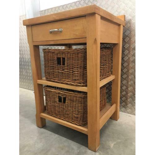 Habitat Olivia solid Beech freestanding kitchen dining butchers block Laura Ashley John Lewis loaf