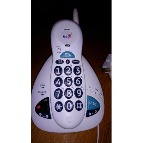 Telephone and answering machine
