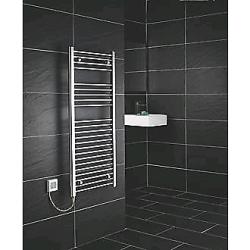 FLOMASTA FLAT ELECTRIC TOWEL RADIATOR (like new)