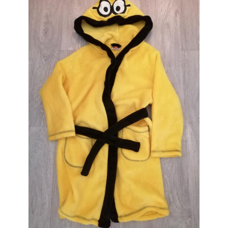 Minion dressing gown