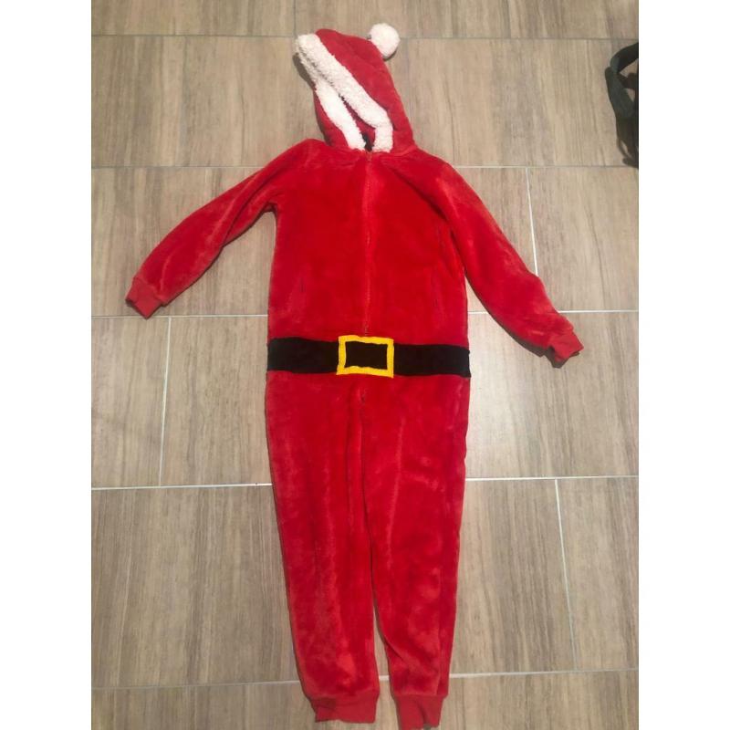 M&S Santa Onesie age 7-8