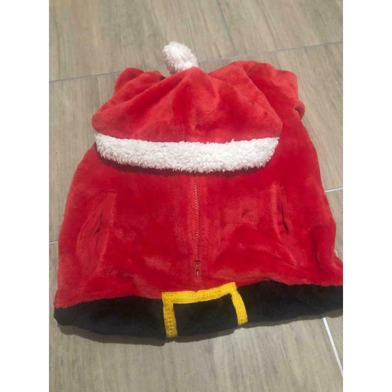 M&S Santa Onesie age 7-8