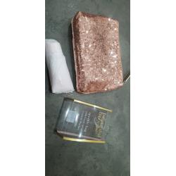 New beautiful bronze sparkle bag