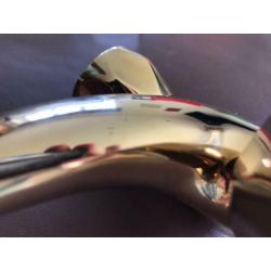 Mono basin mixer tap - Gold.