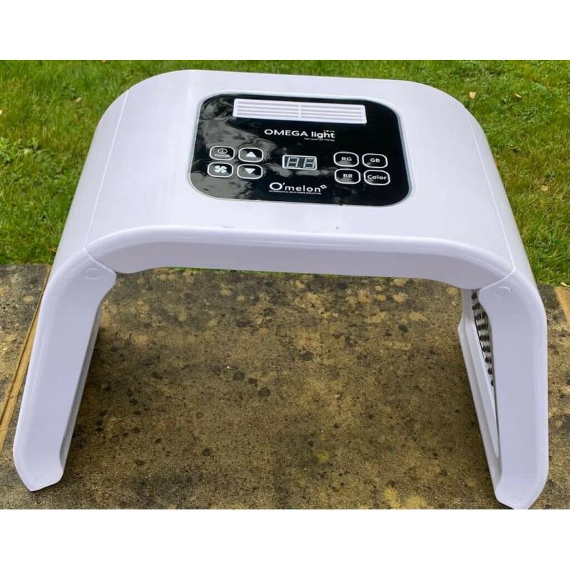 LED facial therapy machine