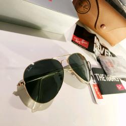 Ray-Ban Aviator Classic RB3026 GOLD Frame Sunglasses LENS GREEN gre