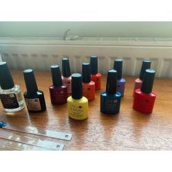 CND SHELLAC Gel Polish, Solar Oil and Base Coat