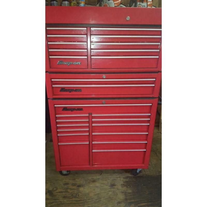 Snap on tool chest roll cab