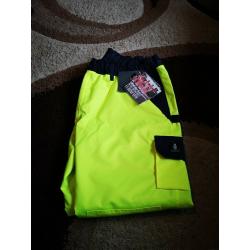 Hi viz wind and water proof trousers 36inch waist