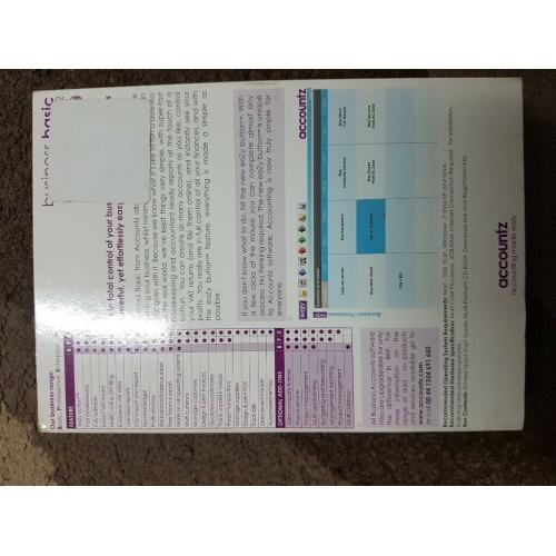 Business Accountz Basic PC/Mac/Linux Software Bookkeeping On Computer Windows