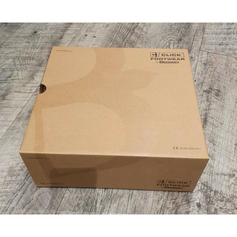 STEEL TOE INTERNAL METATARSAL SAFETY BOOT-BLACK-UNISEX-SIZE 5