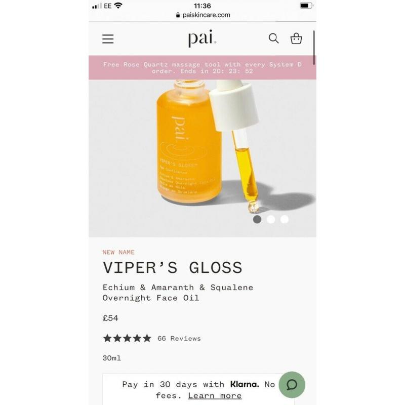 Pai Age Confidence Serum 30ml