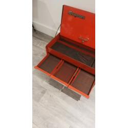 Vintage snap on top box