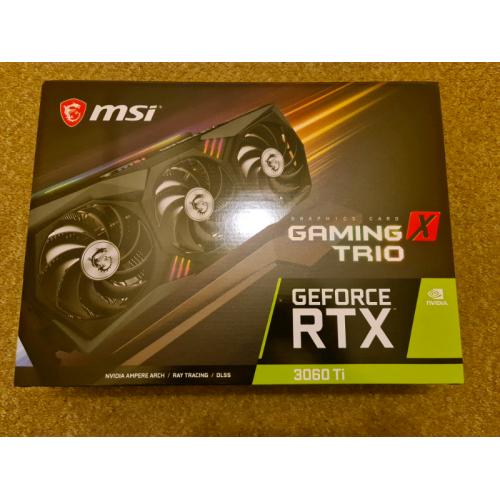 MSI GEFORCE RTX 3060 Ti GAMING TRIO X