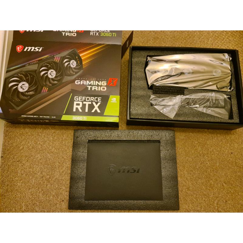 MSI GEFORCE RTX 3060 Ti GAMING TRIO X
