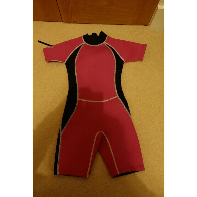 Kids wetsuit age 7-9 years
