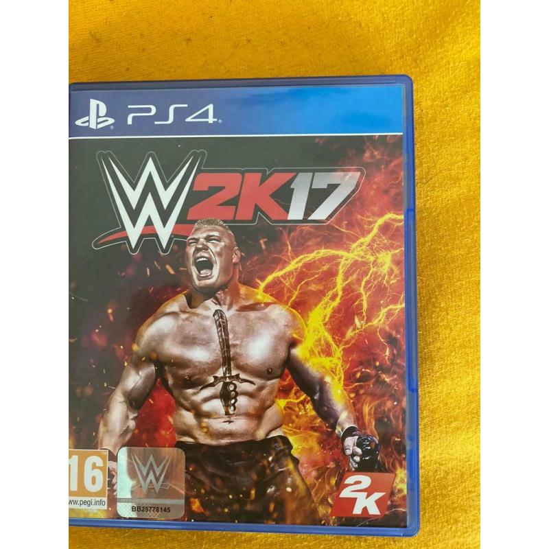 W2K17 PS4 game