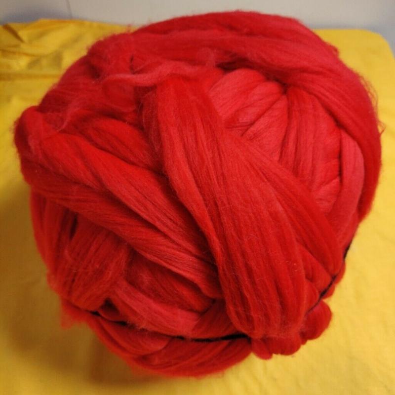 Vegan super chunky yarn/fibre