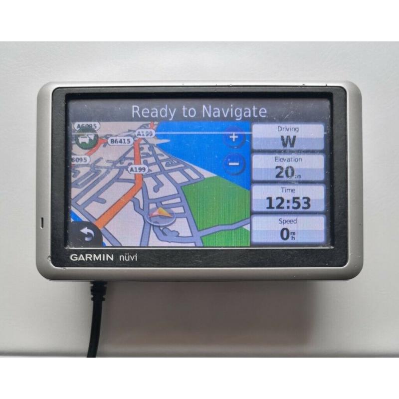 GARMIN n?vi 1300T Latest UK & Ire + Australia & New Zel. Map, Traffic, Speed Cam (no offers, please)