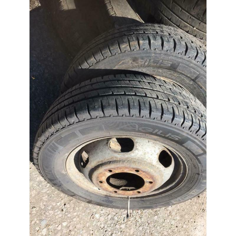 Ford Transit 185/75r16c tyre tipper twin wheel