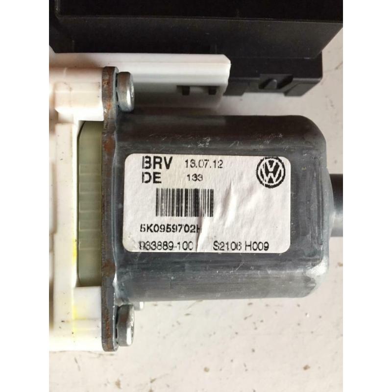 Vw Golf MK6 Passenger side front window motor ( 5K0959702H )& ECU Controller ( 5K0959792 )
