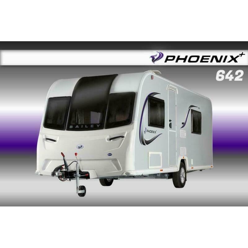 Bailey Phoenix Plus 642, NEW 2021 Touring Caravan