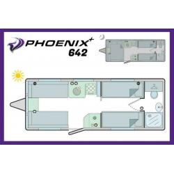 Bailey Phoenix Plus 642, NEW 2021 Touring Caravan