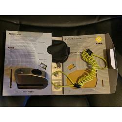 Xenia S10 alarmed motorbike motorcycle disc lock
