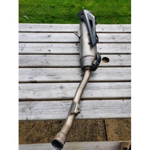 Yamaha WRX 125 original exhaust