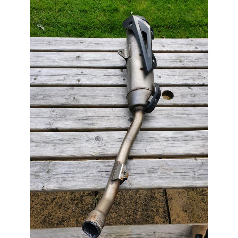 Yamaha WRX 125 original exhaust