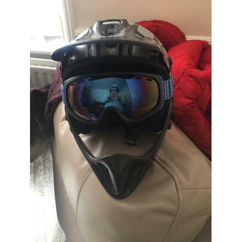 Motorcross helmet