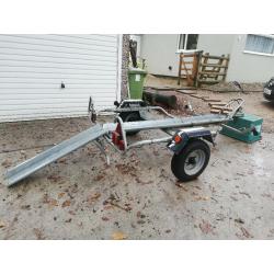 Erde motorbike trailer SOLD