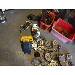 CSI 50 SM Full Super Moto Bike AM6 Engine Parts.