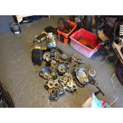 CSI 50 SM Full Super Moto Bike AM6 Engine Parts.