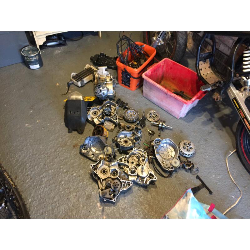CSI 50 SM Full Super Moto Bike AM6 Engine Parts.