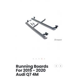 2015+ Audi Q7 Running boards