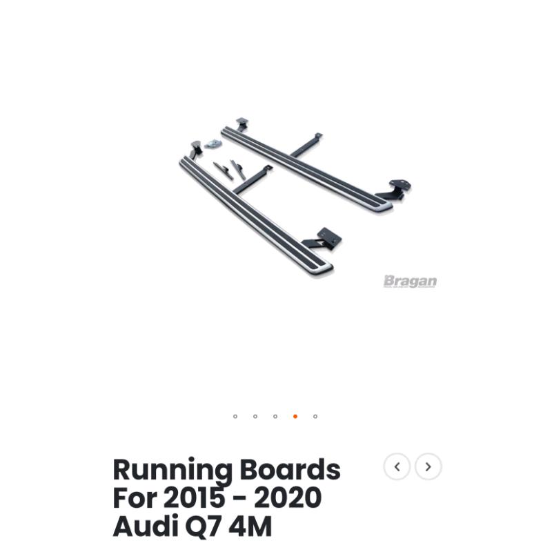 2015+ Audi Q7 Running boards