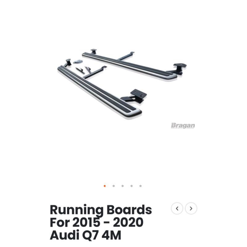 2015+ Audi Q7 Running boards