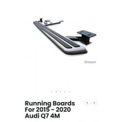 2015+ Audi Q7 Running boards