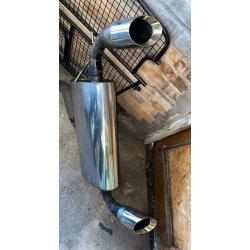Ford Focus MK2 ST Miltek cat back system