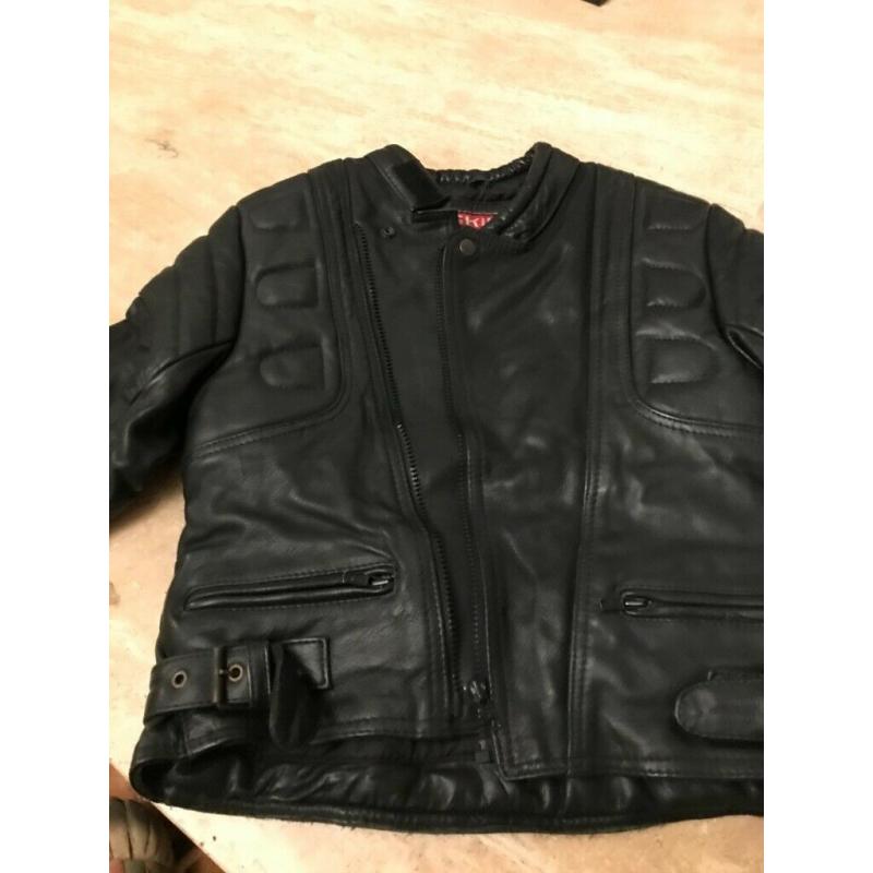 Children's Leather Biker Jacket