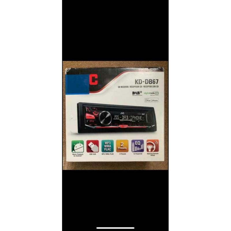 JVC KD-DB67 DAB Stereo