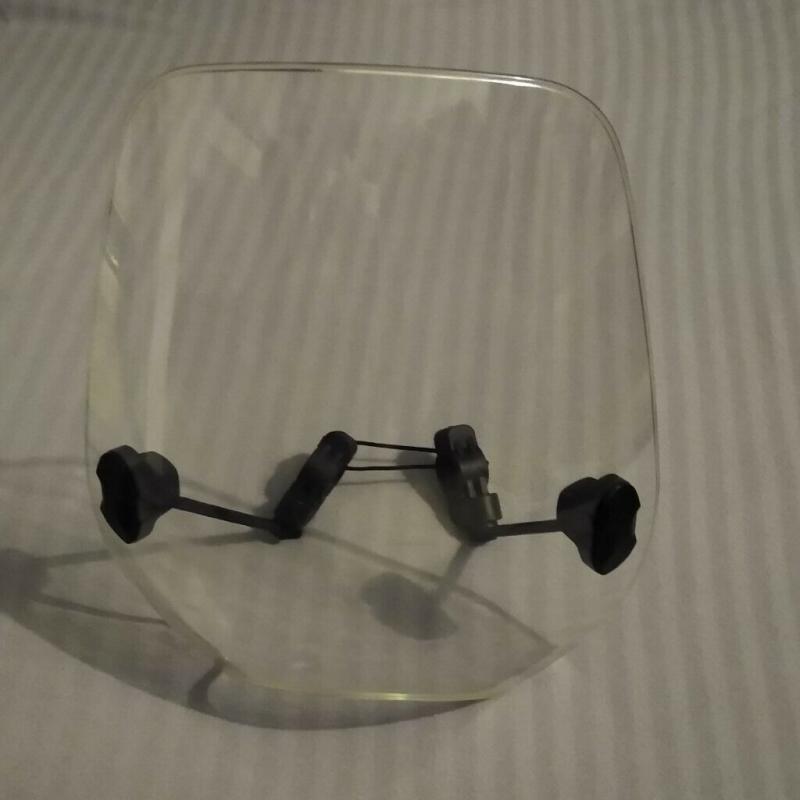PUIG Universal Fly Screen Windshield - previously fitted to a Yamaha Y