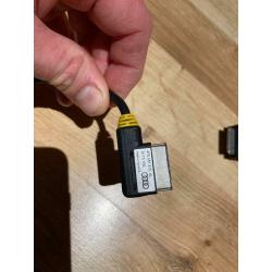 3x GENUINE AUDI MMI ADAPTORS