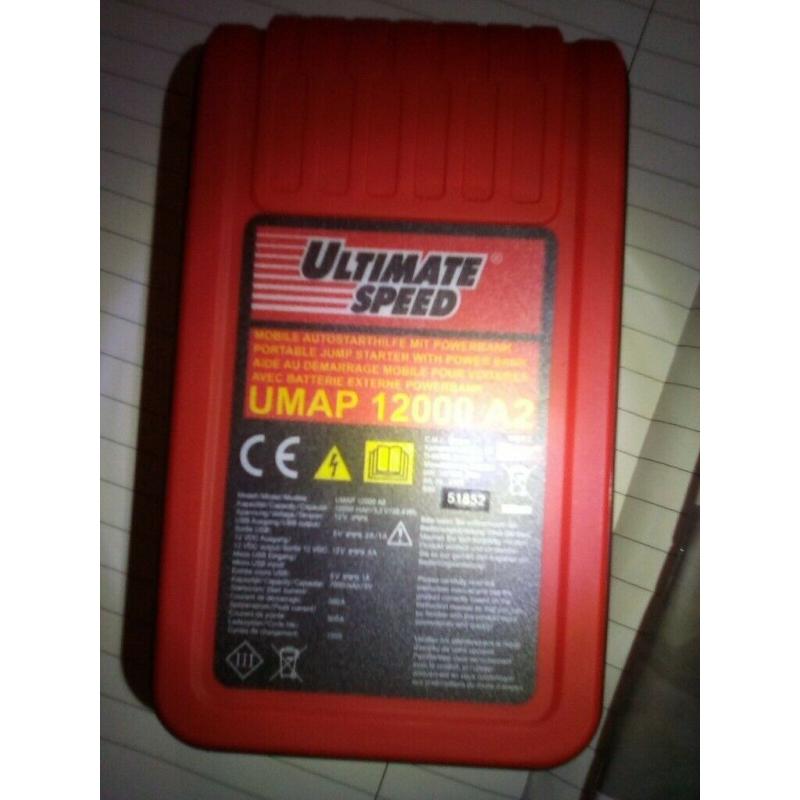 Ultimate speed jump starter power bank new